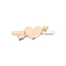 Cupid Heart Arrow Shape Túi xách Khóa Phần cứng Ví Khóa kim loại Trang trí
