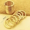 Kẽm hợp kim vàng mạ vàng Nhẫn giữ chìa khóa Chống ăn mòn Chống gỉ ISO9001