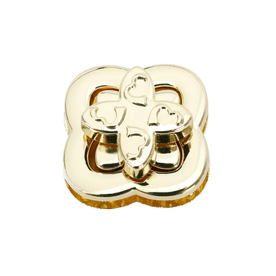 Four Leaf Clover Twist Túi xách Khóa Phần cứng Thay thế Túi Phụ tùng